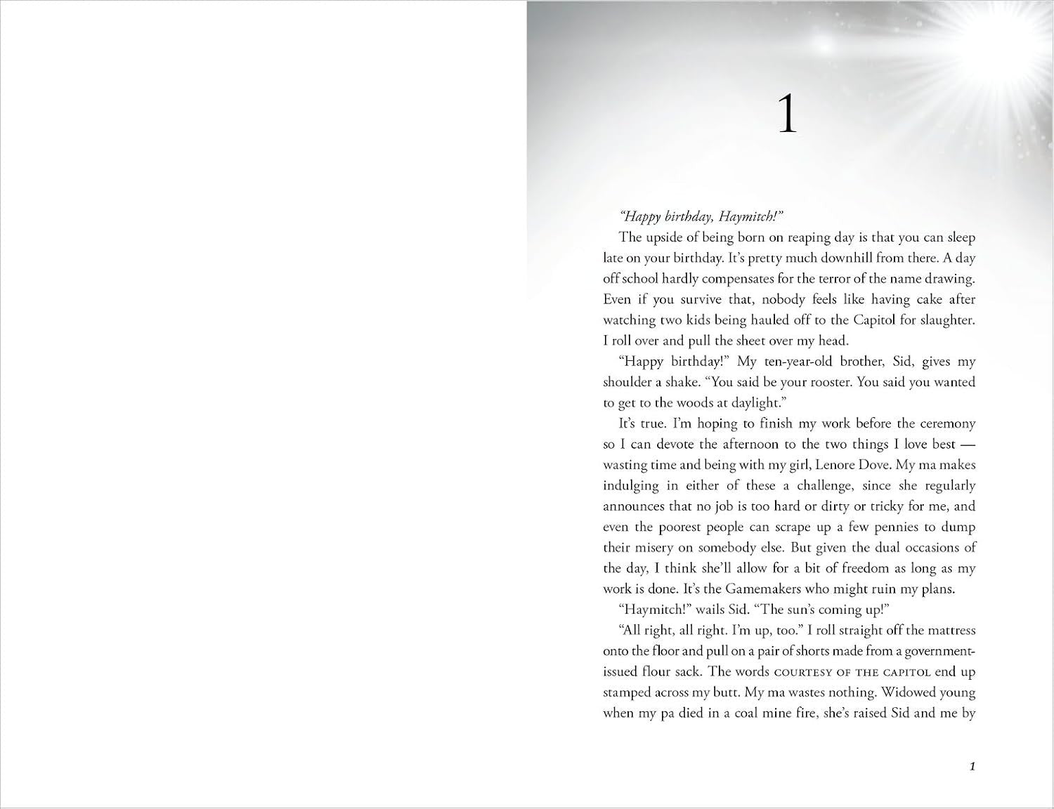 The Hunger Games #5 - Sunrise on the Reaping