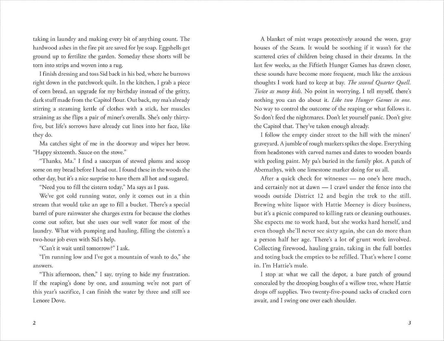 The Hunger Games #5 - Sunrise on the Reaping