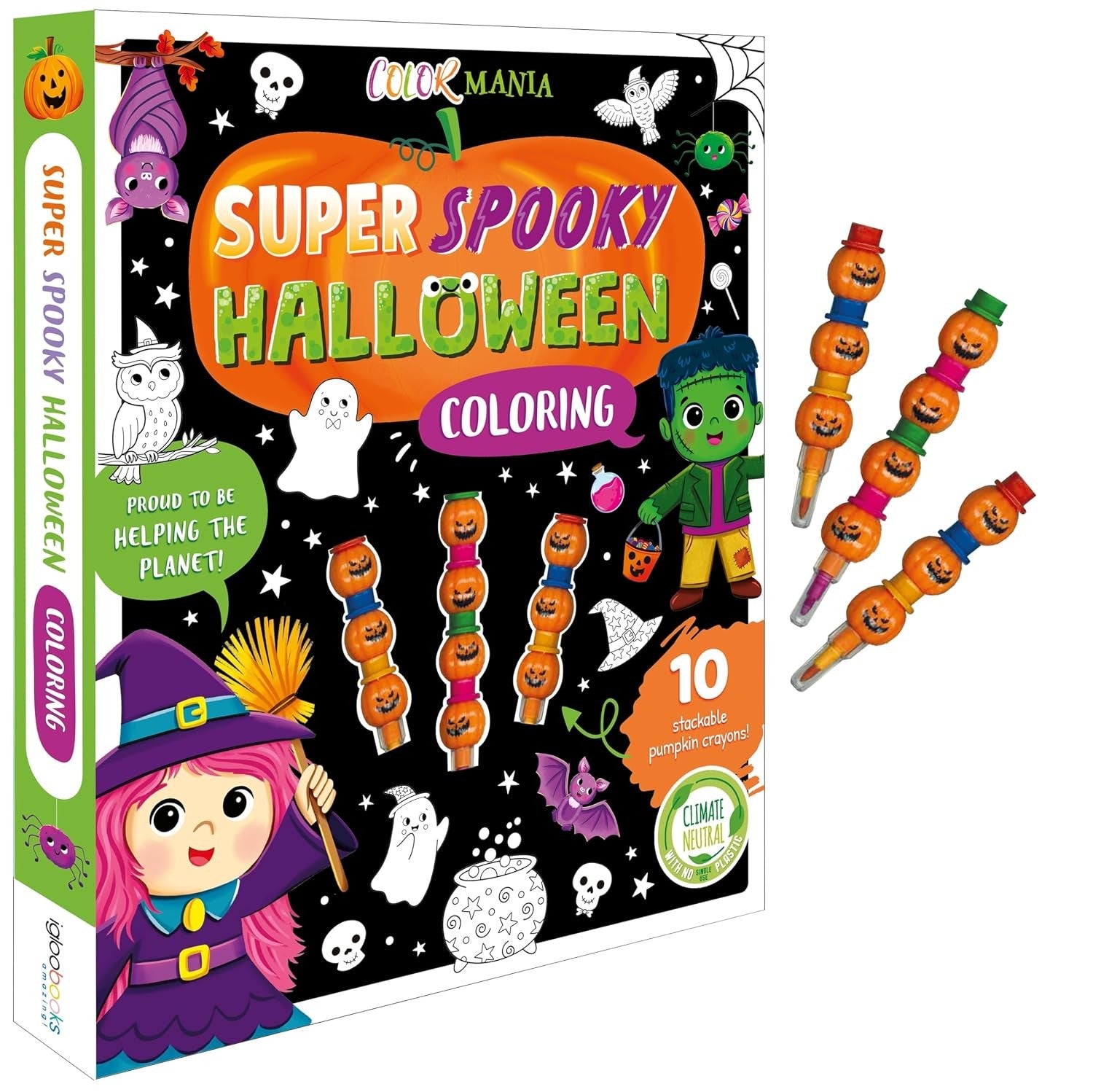 Colourmania - Ghosts, Witches, Monsters Coloring