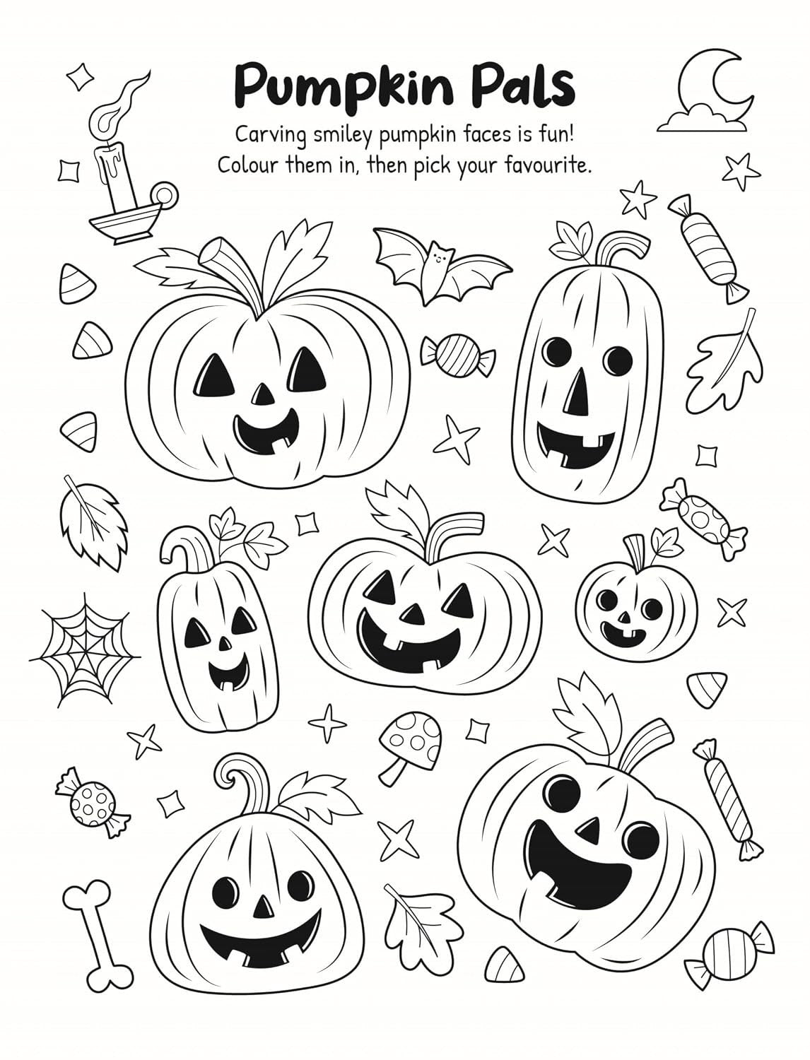 Colourmania - Ghosts, Witches, Monsters Coloring