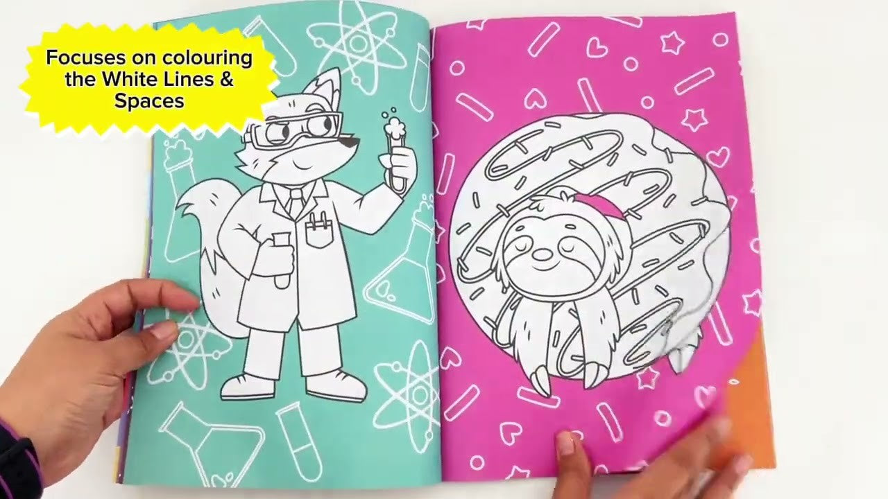 Inside-Out Colouring Totally Awesome