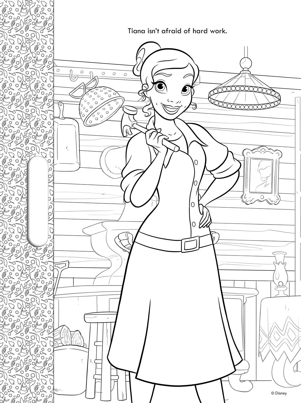 Giant Colour Me Pad - Disney Princess