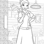 Giant Colour Me Pad - Disney Princess