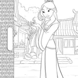 Giant Colour Me Pad - Disney Princess
