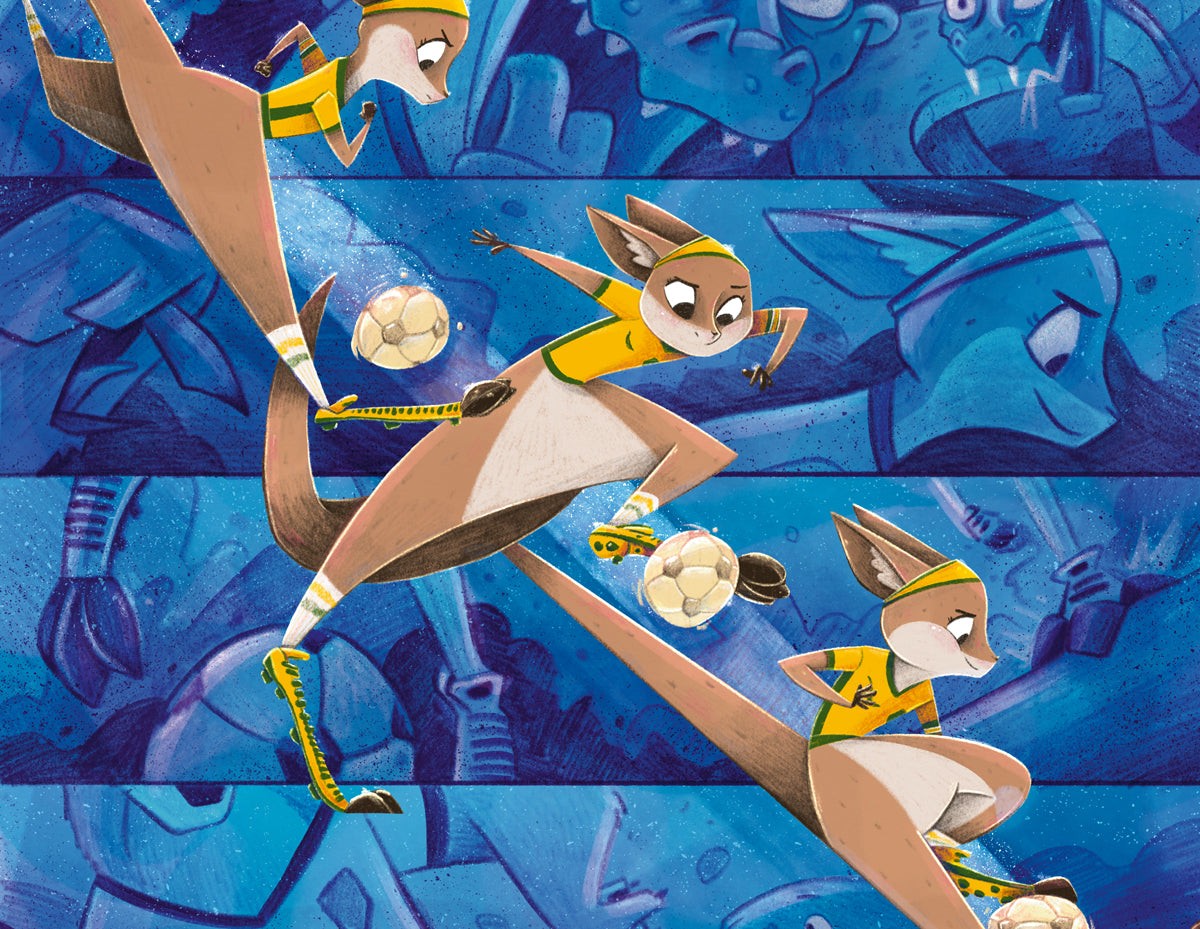 Luna Roo the Kangaroo Baller