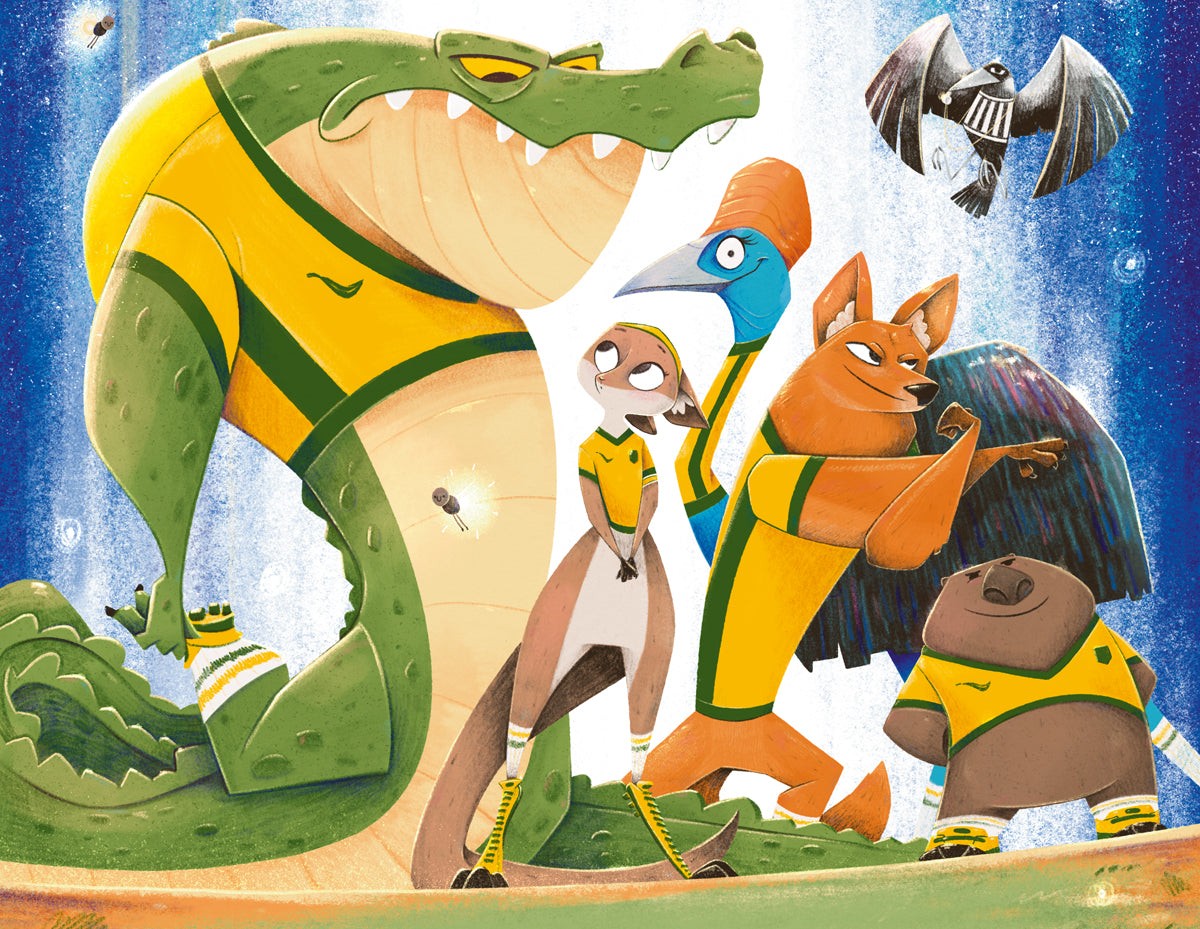 Luna Roo the Kangaroo Baller