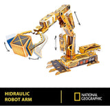 National Geographic Model Kits (Kids): Hydraulic Robot Arm