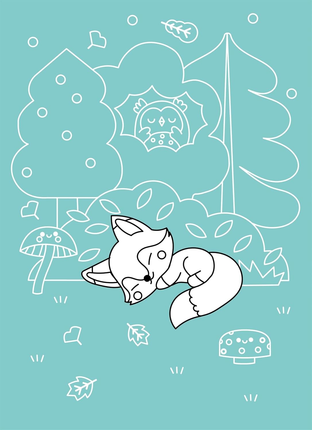 Inside-Out Colouring Super Cute