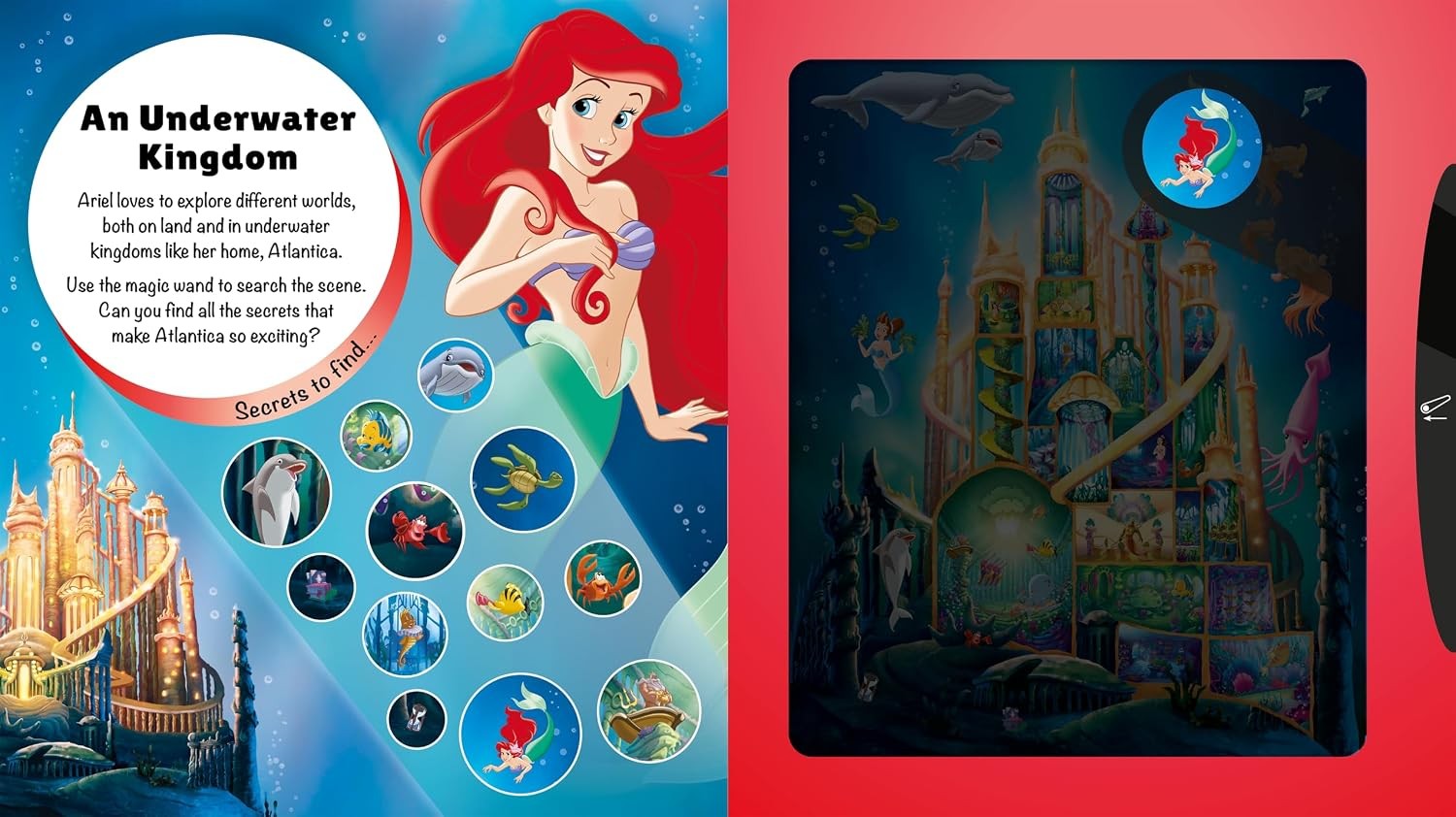Magical Discovery Book - Disney Princess Secret Reveals