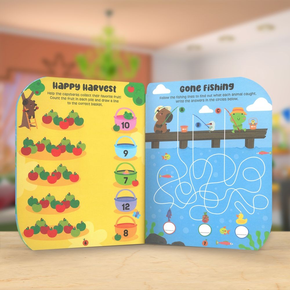 Bubble Stickers Capybara Club Activity
