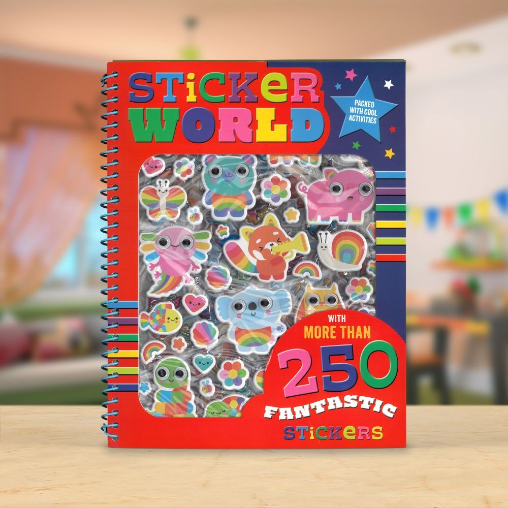Sticker World Sticker World Activity Bk