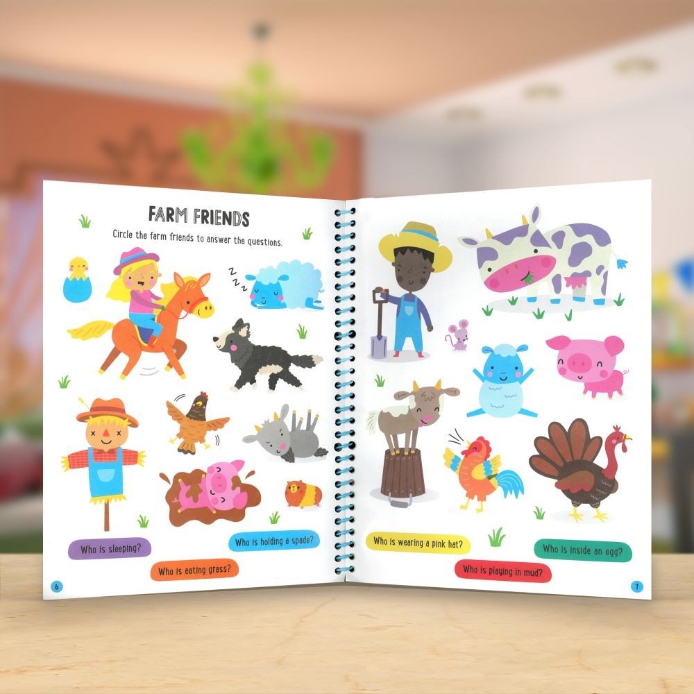 Sticker World Sticker World Activity Bk