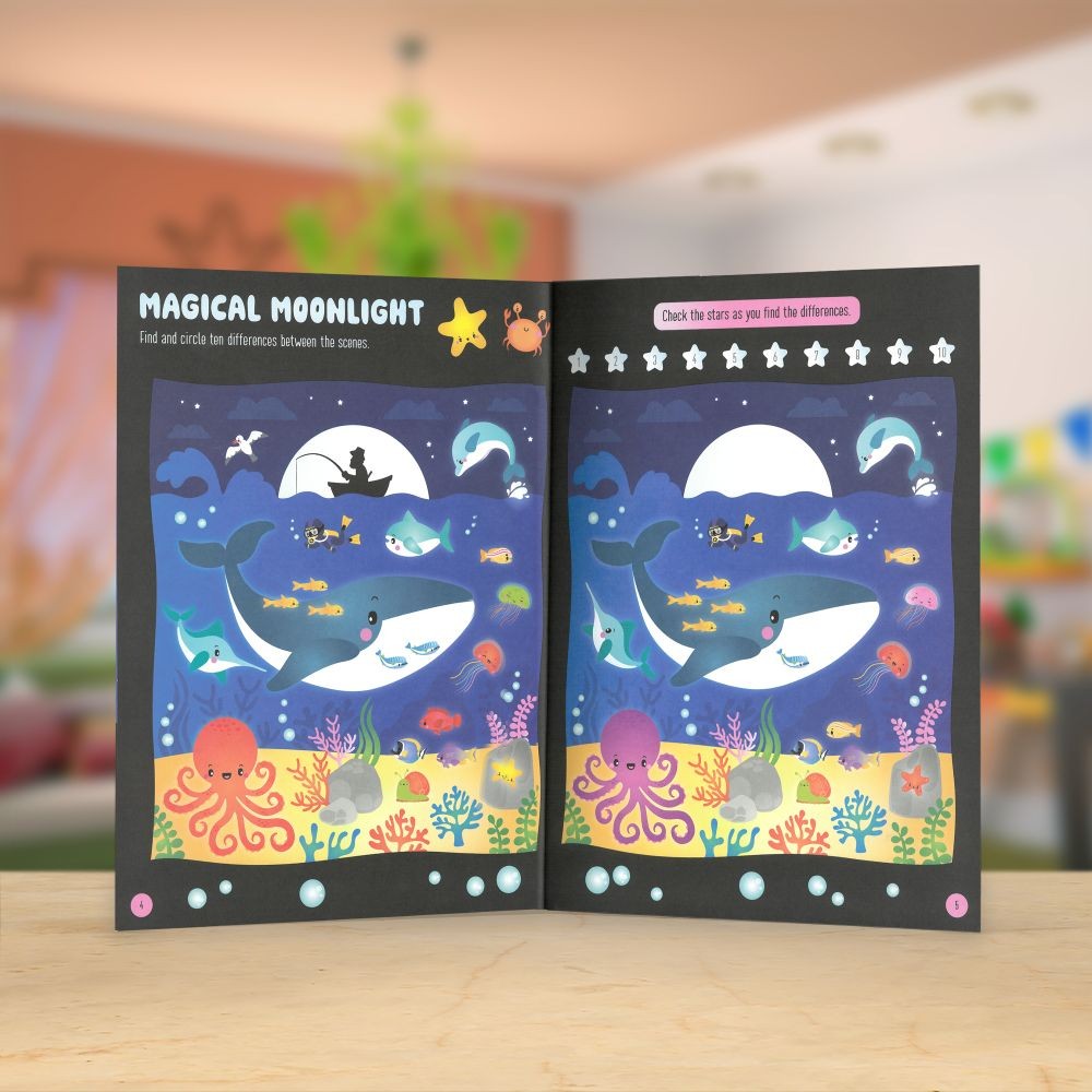 Glow-in-the-Dark Jelly Stickers - Underwater Wonders