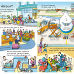 UB Wind-Up Plane Book w/Model Plane and 3 Tracks