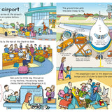 UB Wind-Up Plane Book w/Model Plane and 3 Tracks