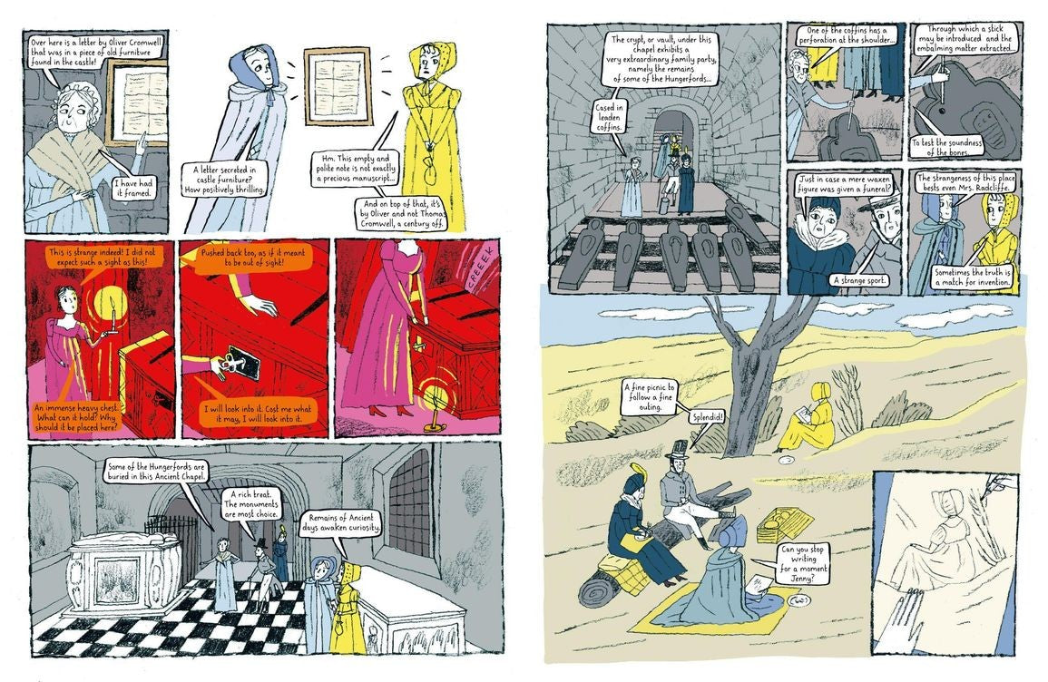 Novel Life of Jane Austen: A Graphic Bio