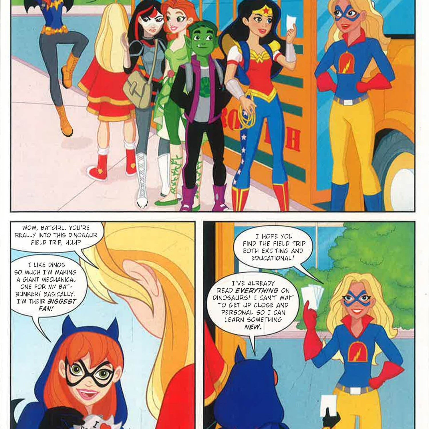DC Super Hero Girls: Past Times at Super