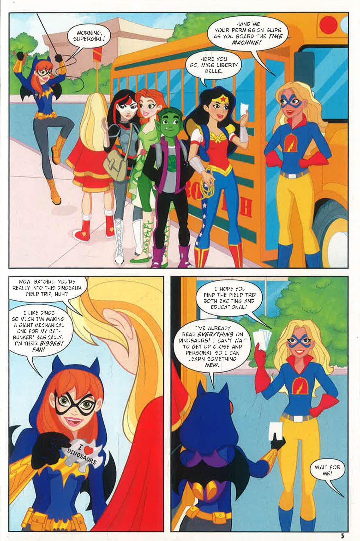 DC Super Hero Girls: Past Times at Super