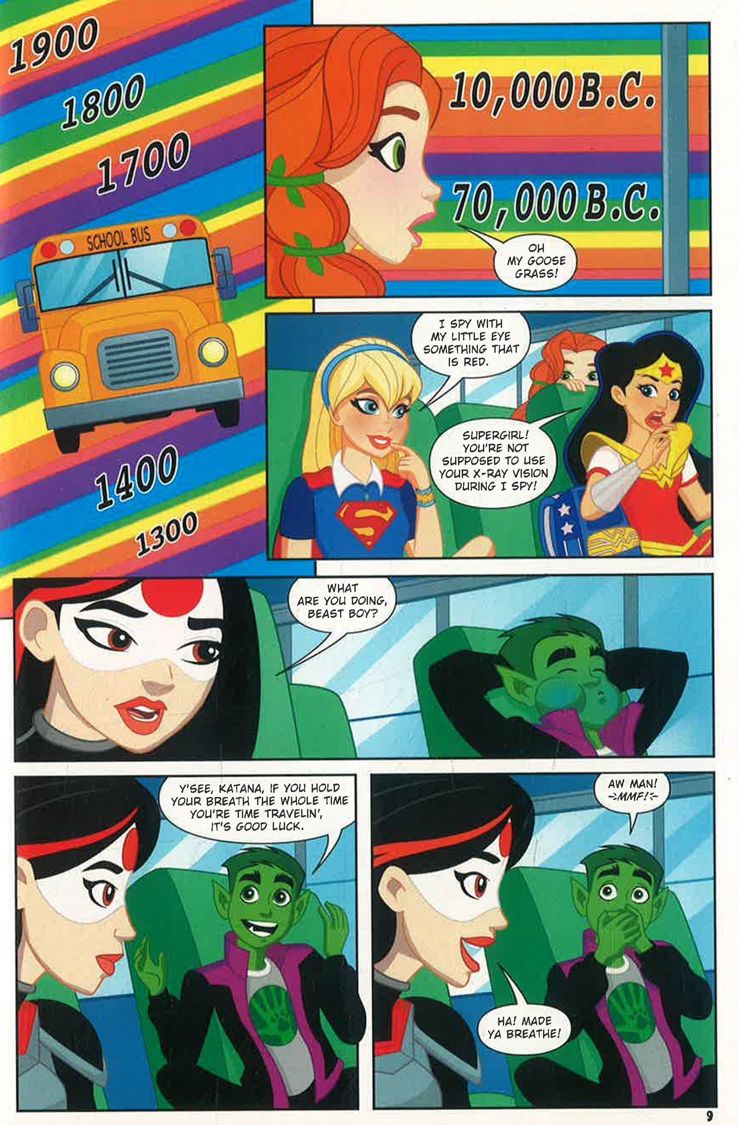 DC Super Hero Girls: Past Times at Super