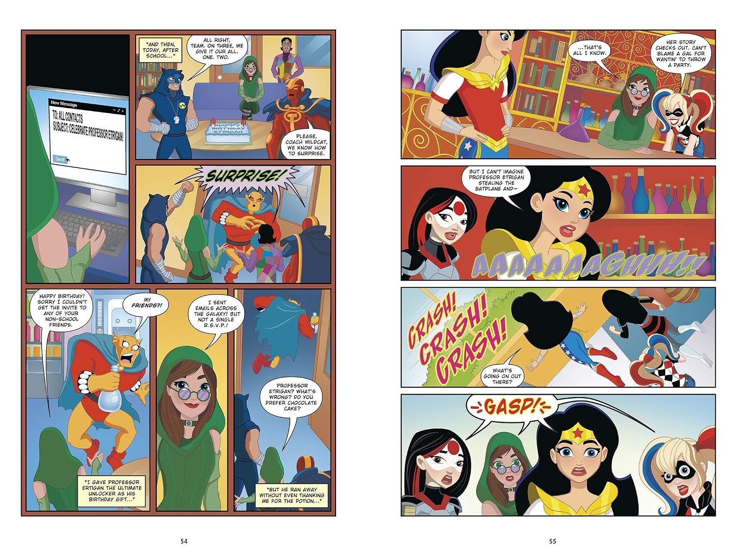 DC SUPER HERO GIRLS: HITS AND MYTHS