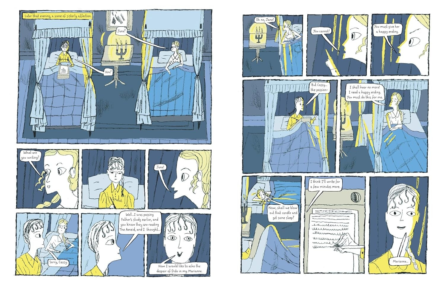 Novel Life of Jane Austen: A Graphic Bio