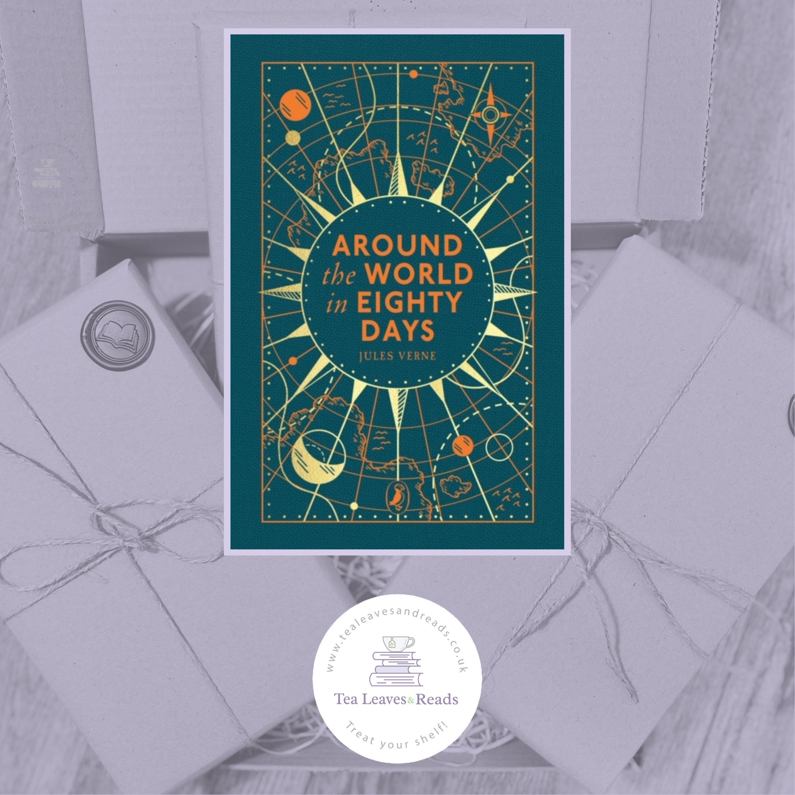Puffin Clothbound Classics - Around the World in Eighty Days