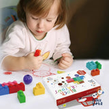 Block crayons: T-Rex