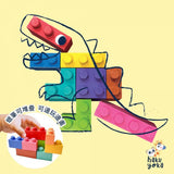 Block crayons: T-Rex