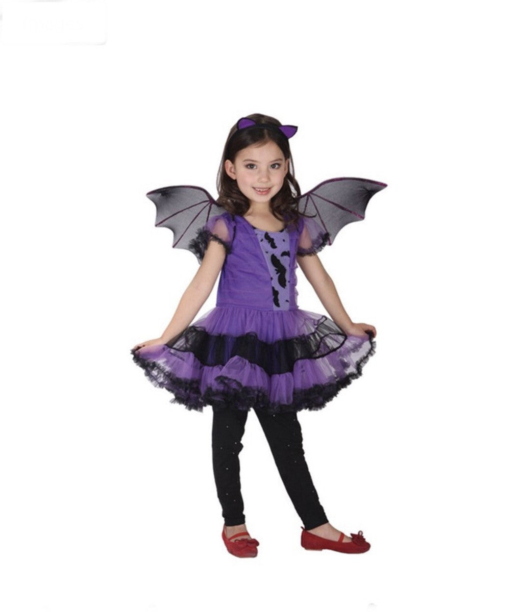 Purple Bat Halloween Costume