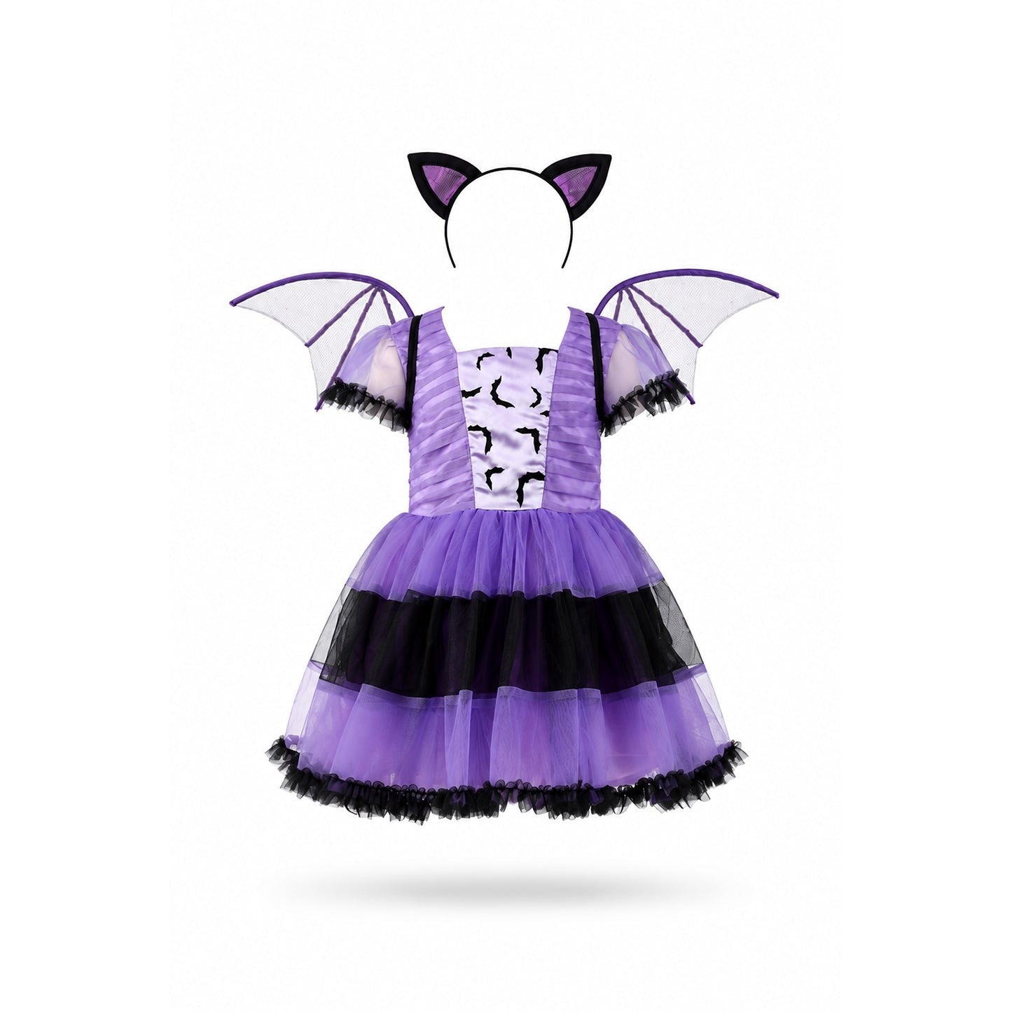 Purple Bat Halloween Costume
