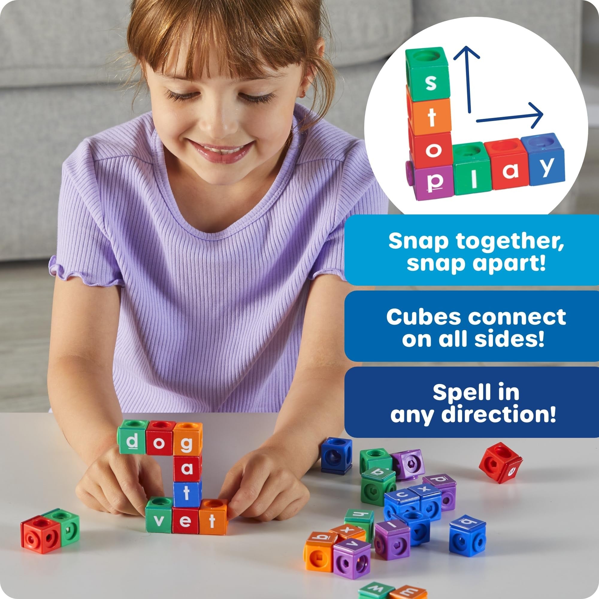 Alphalink Cubes Activity Set