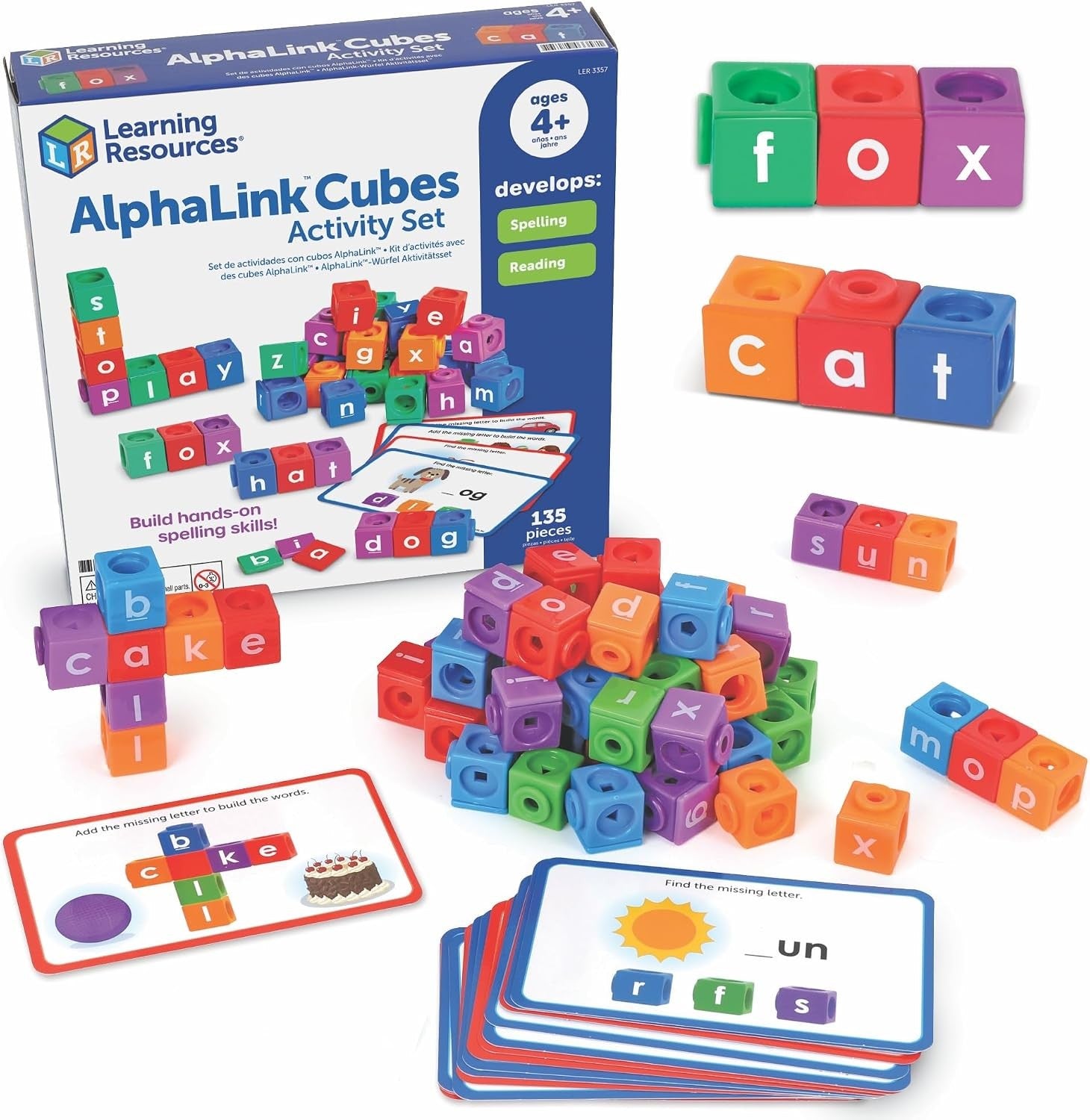 Alphalink Cubes Activity Set