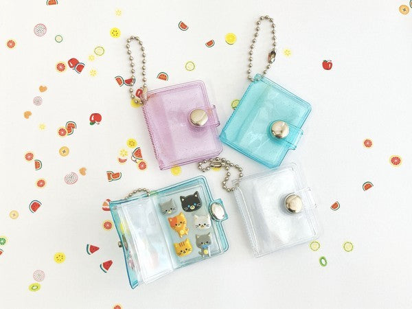 MSEB-001 Mini Sticker Book Charm Blue