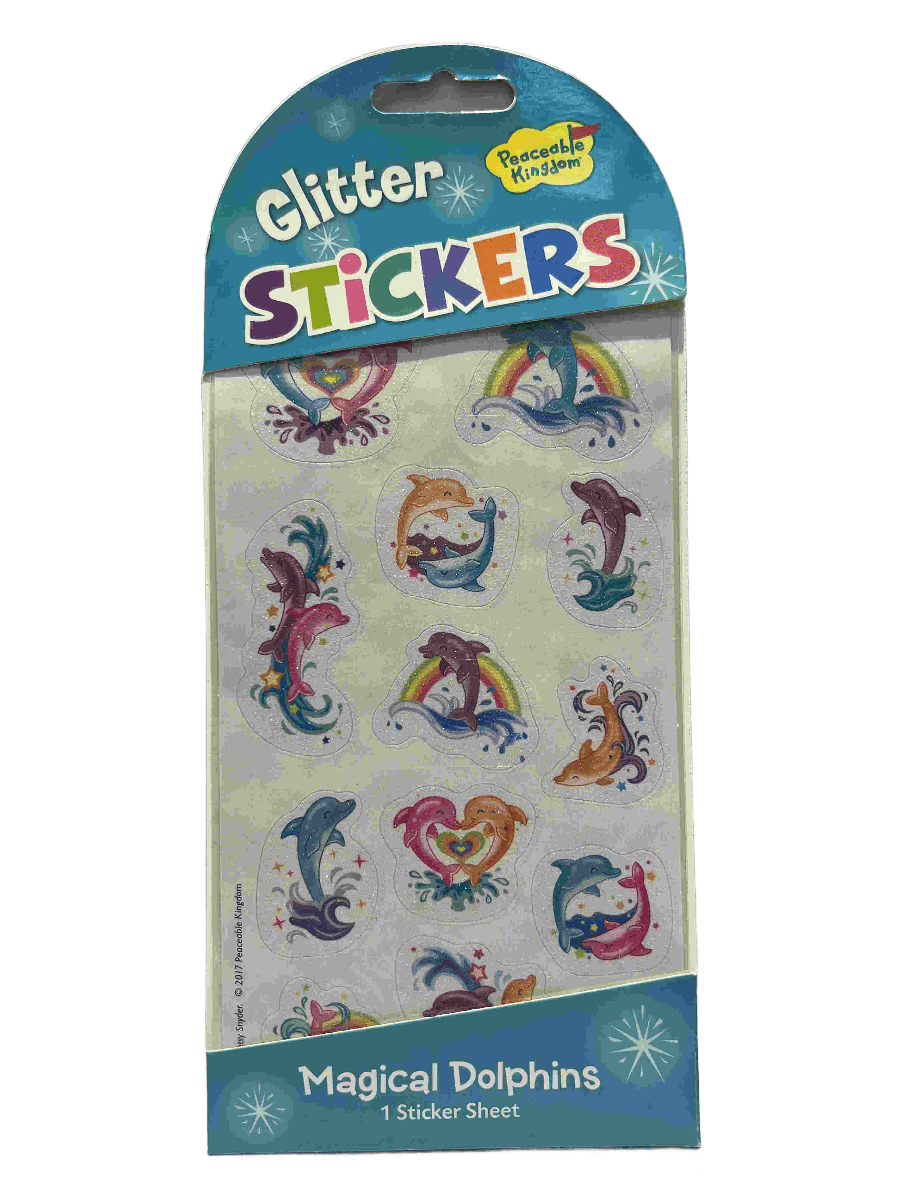 Mini Sticker Packs (Glitter): Magical Dolphins – Wondersaurus