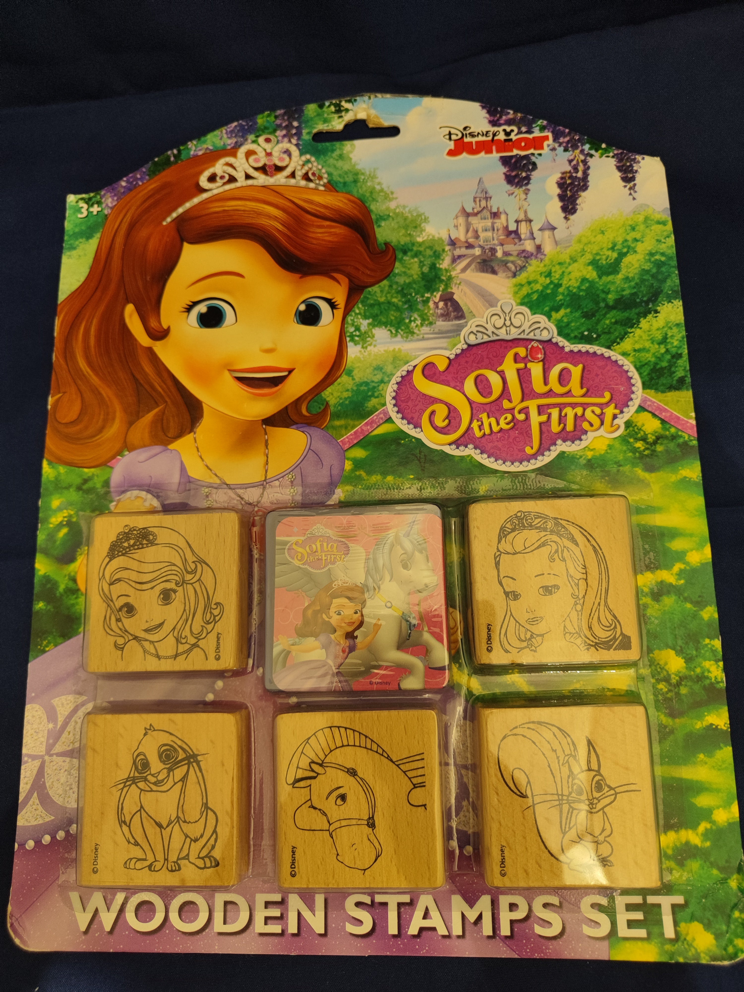 Stamps 5+1 Wooden Stamps Set Disney Junior Sofia the First