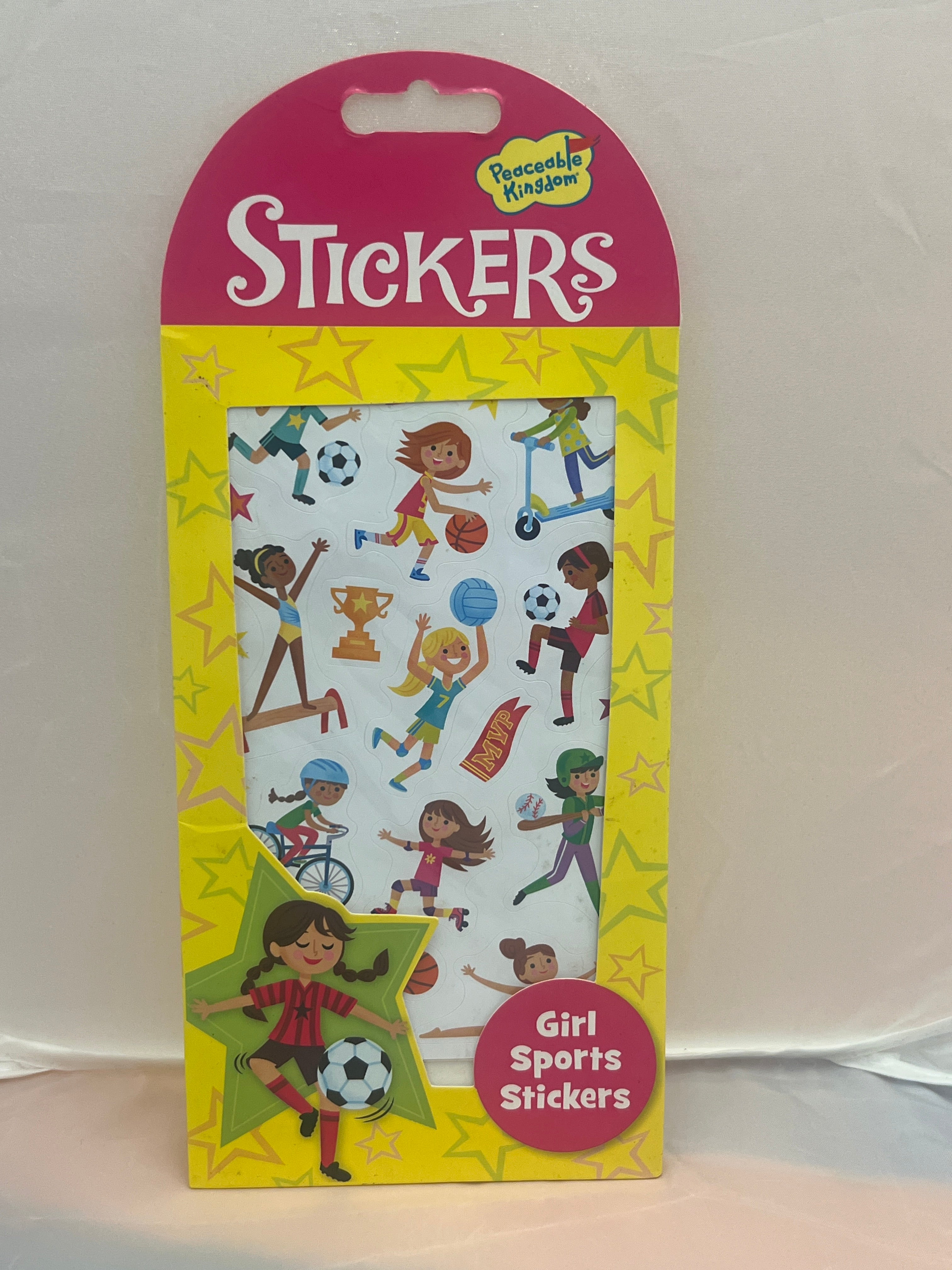 Mini Sticker Packs: Girl Sports – Wondersaurus