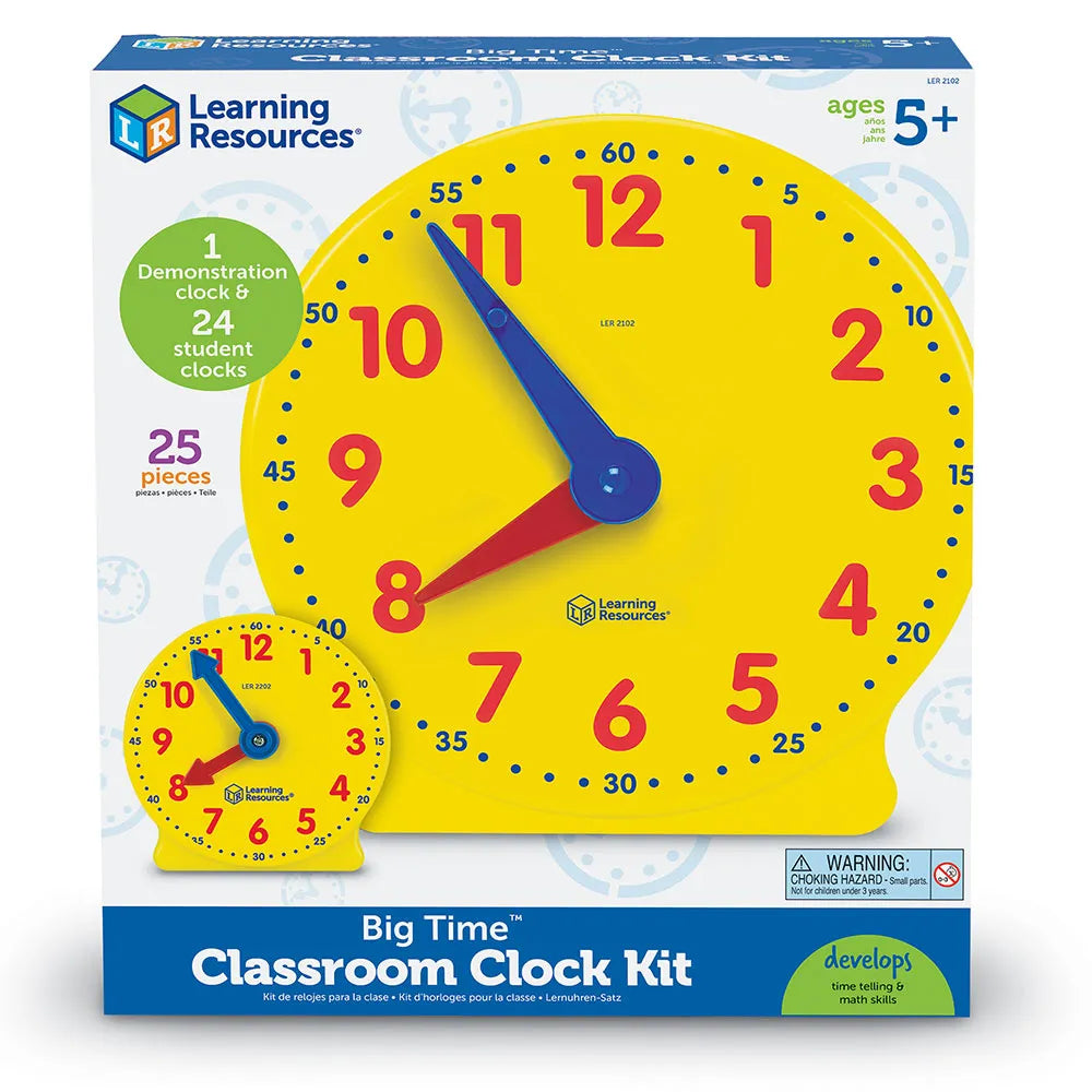 Classroom Clock Kit – WONDERSAURUS
