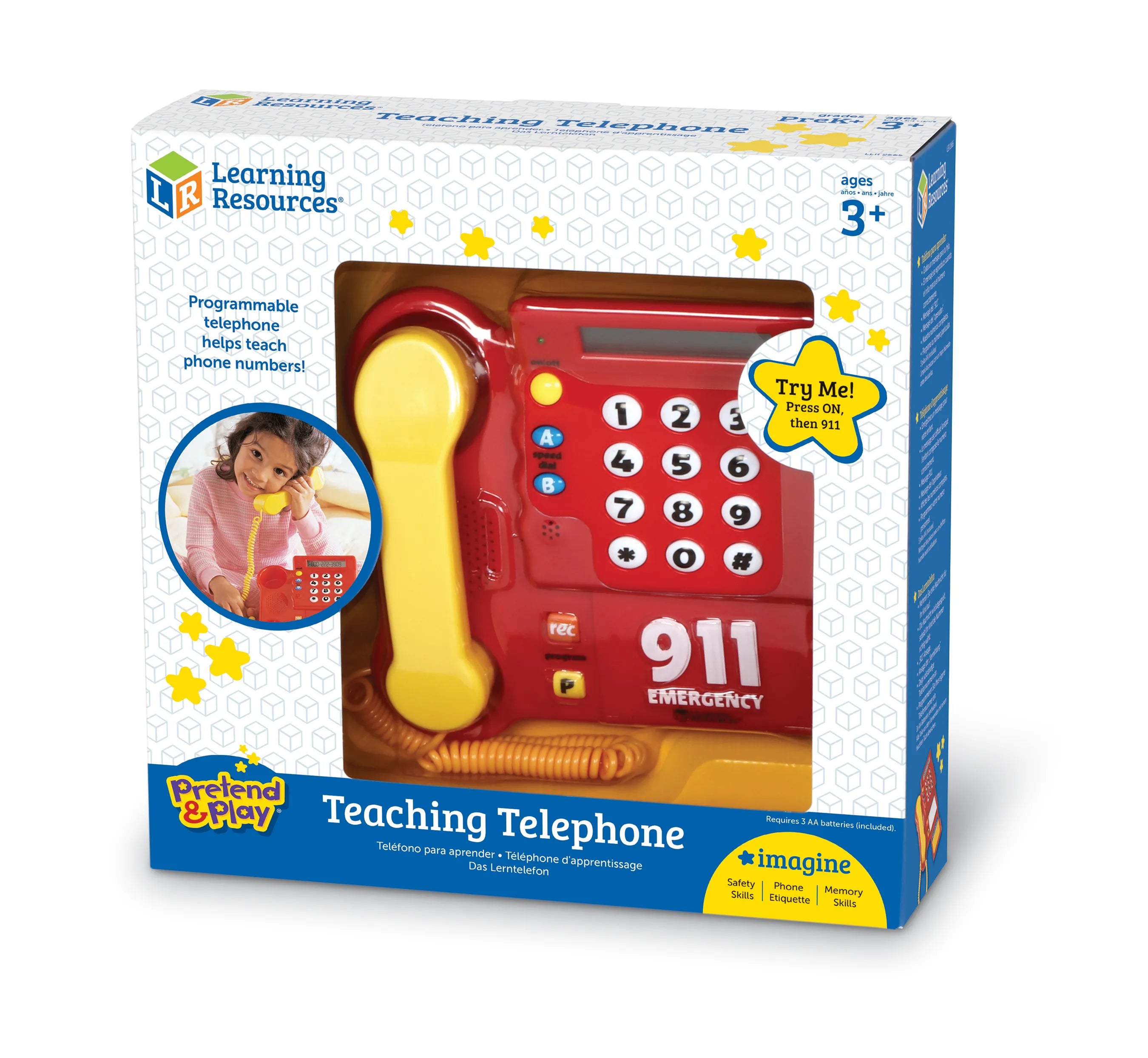 Learning Resources Pretend & Play® Teaching Telephone® Educational Learning Resources Pretend & Play® Teaching Telephone® Educational