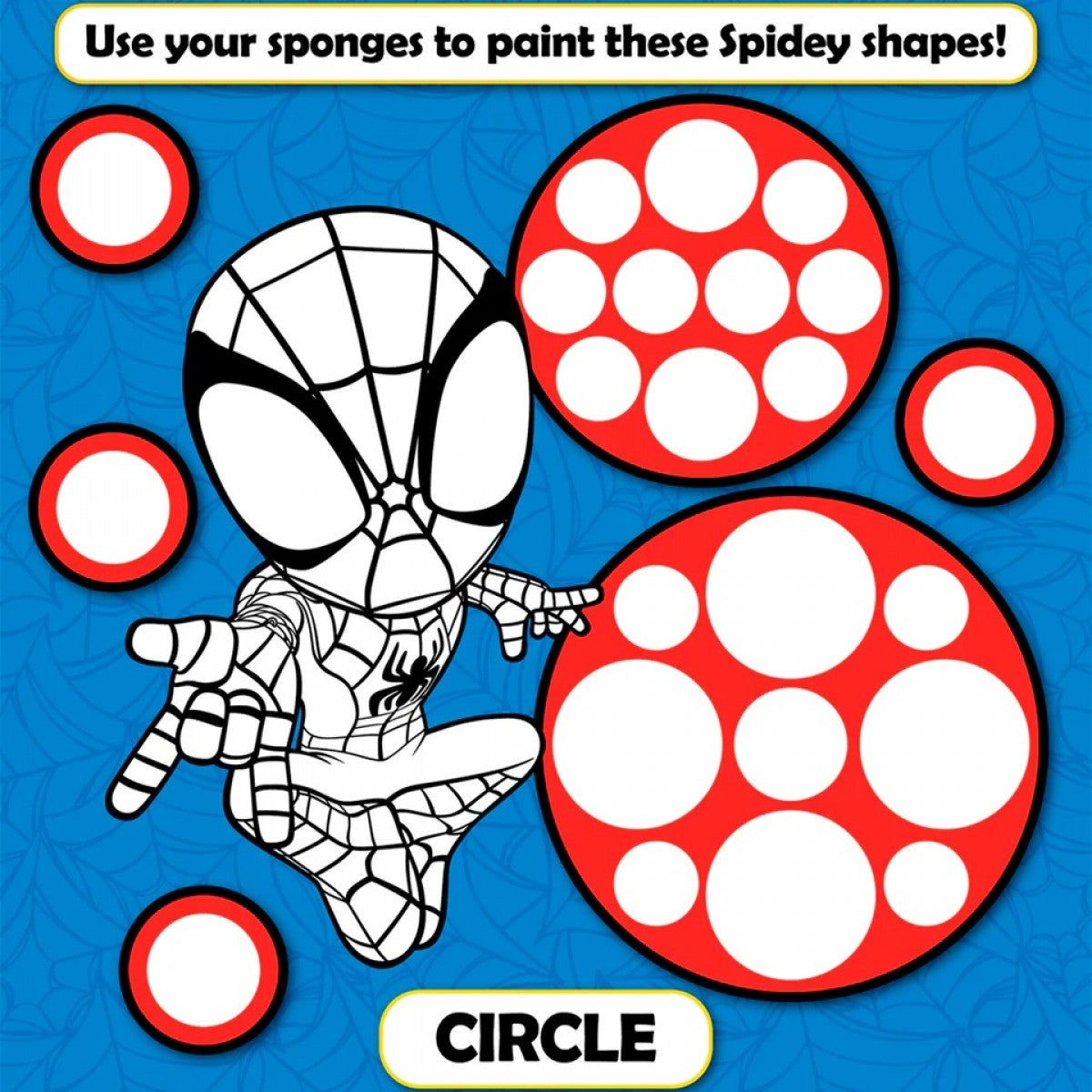 Marvel Sponge Sponge Art: Marvel Spidey and his Amazing Friends – WONDERSAURUS