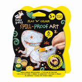 Play 'N' Colour-Gel-Painting Art Dino