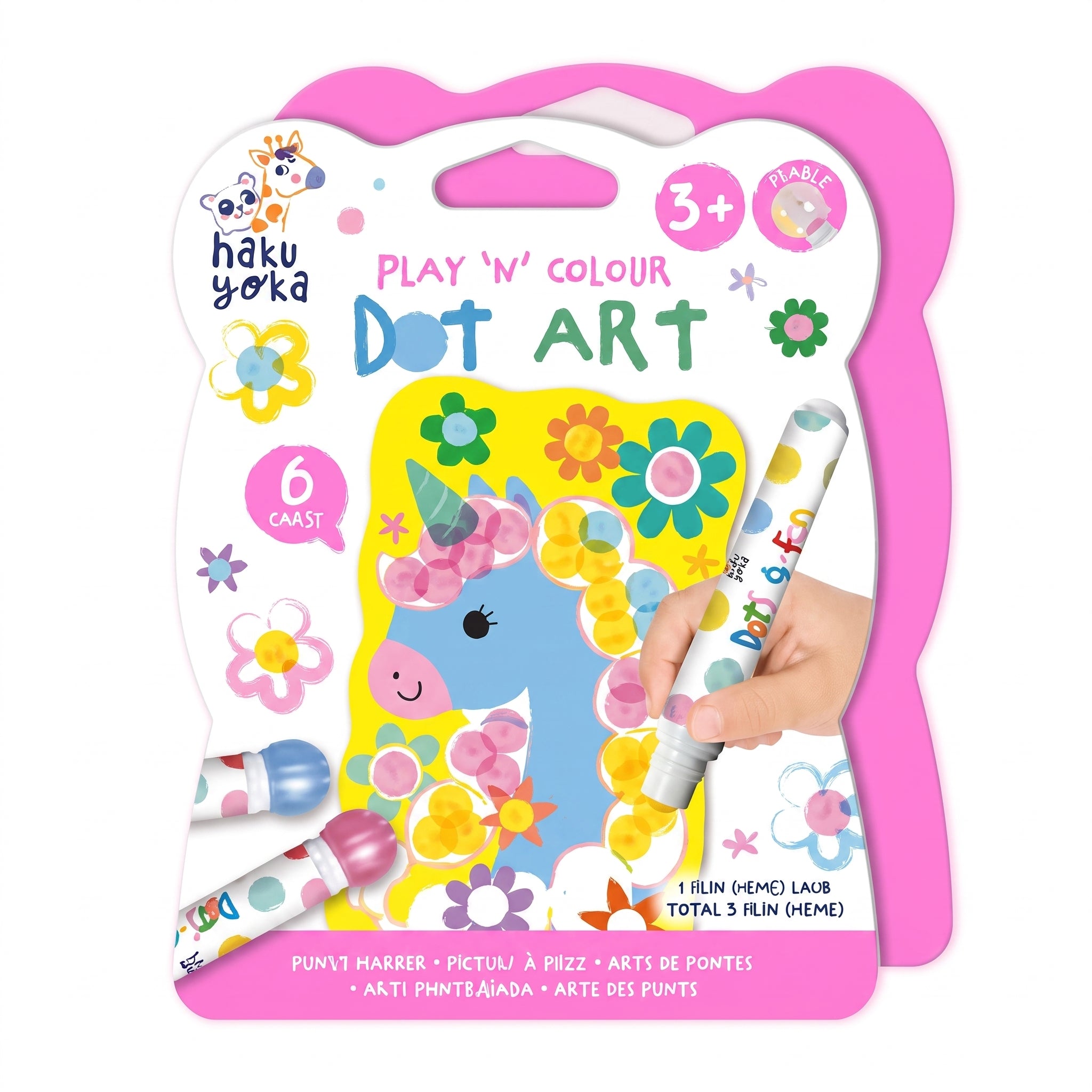 Play 'N' Colour-Dot Art Unicorn