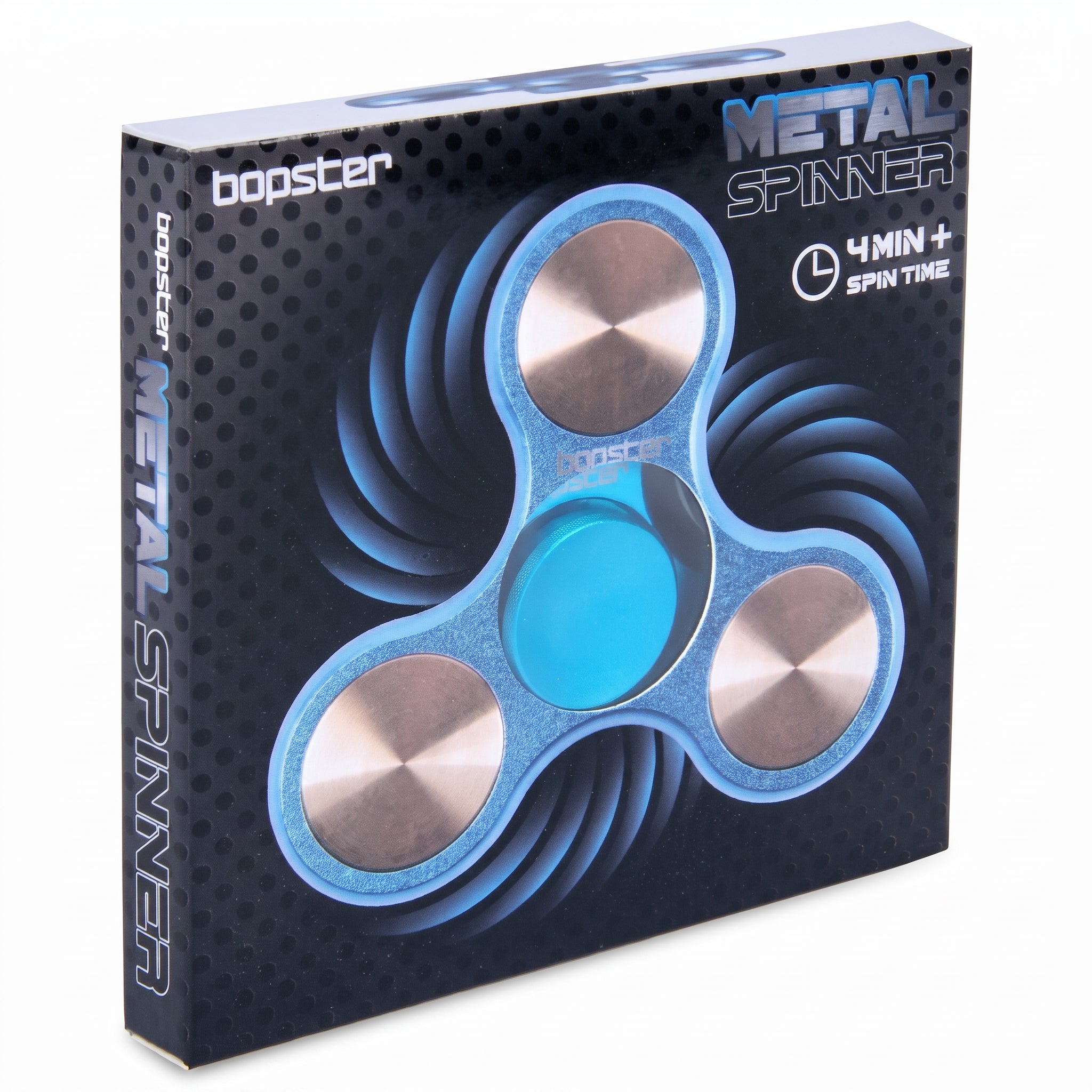 bopster Metal Spinner: Blue