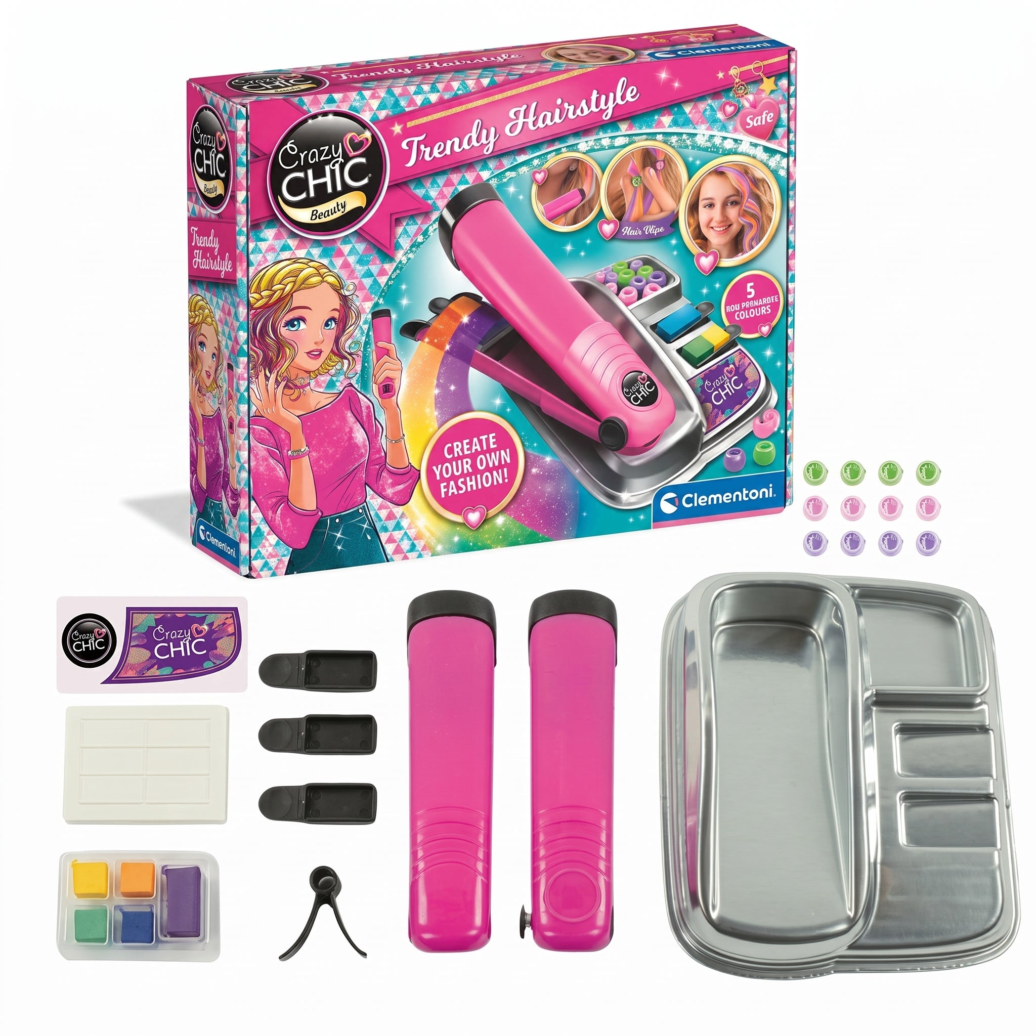 Crazy Chic: Trendy Hairstyle Hair Dye Kit